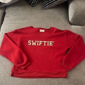 Taylor Swift Swiftie Crop Top Merch